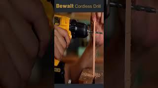 Dewalt cordless drill demo #useful  #dewalt #drill #machine #drillmachine