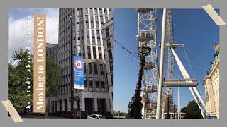LONDON VLOG 001 || moving away from home || exploring the city || Lukrecija Vainauskaite
