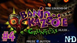 Let's Play Banjo Kazooie Gruntilda's Mask (pt4) Vine Platforms