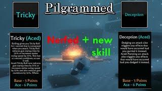 NEW DECEPTION SKILL + TRICKY SKILL NERF - roblox Pilgrammed