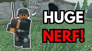 The Shotgunner Got a HUGE NERF! | IS IT STILL GOOD? - Tower Defense Simulator (UPDATE)