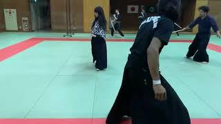 鈴木聖奈 殺陣 逆手 忍者 SeinaSuzuki's stunt of ninja