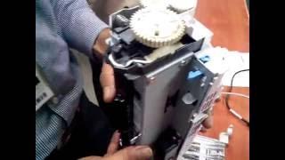 Printer hp 4350 intro, paper size, Fuser installation
