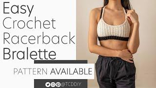 How to Crochet an EASY Bralette | Pattern & Tutorial DIY