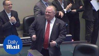 Infamous Toronto mayor Rob Ford dies at 46 from rare cancer - Daily Mail