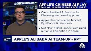 Report: Apple working on AI partnership with Alibaba