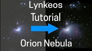 Lynkeos Tutorial - Stacking the Orion Nebula M42