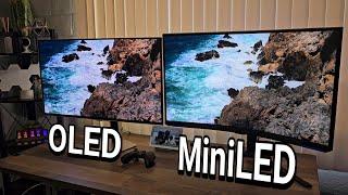 Samsung G8 OLED vs Neo G8 MiniLED