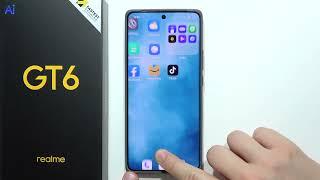 Realme GT 6: Enable Quick Launch Lock Screen Shortcuts