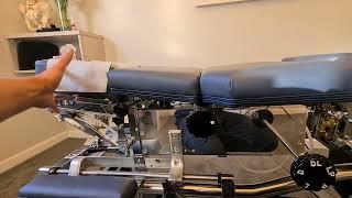 Zenith E44 Air Drop Chiropractic table walkaround