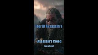 Top 10 Assassin's Creed Characters - Assassin's Creed #assassinscreed