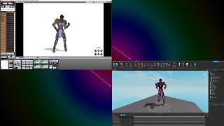 MMD Motion to Roblox Studio with new Skinned Mesh Deformation! (Tutorial)