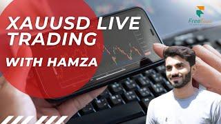 GOLD LIVE TRADING WITH HAMZA | SESSION # 44 | 3 JULY 2024 | #forextrading #xauusd