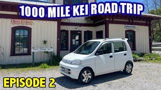 1000 Mile Road Trip In My Honda Life Kei Car - EPISODE 2