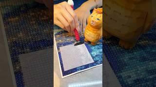 Satisfying ASMRDiamond Painting Magic #asmr #diamondpainting #satisfying #diy #relax #shorts