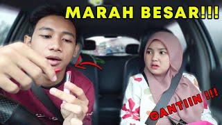 PRANK!!! PATAHIN LIPSTICK PACAR, SAMPE NGAMUK BANGET