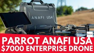 Parrot Anafi USA – $7000 Enterprise Drone – Full Details – Geeksvana Drone News