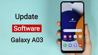 How to Software Update Samsung Galaxy A03