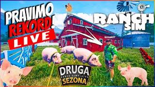 MESAR KRMAK & NAJLUĐI SVINJOKOLJ, PRAVIMO REKORD! Ranch Simulator