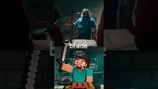 Minecraft Movie Original vs. ANIMATED