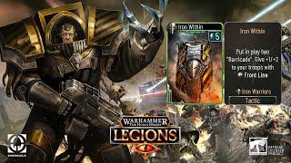 Warsmith? No, Wallsmith. -||- New Forrix Deck -||- The Horus Heresy Legions