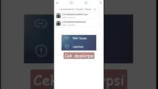 Solusi fix!!! file Telegram tidak Bisa simpan ke unduhan / galery