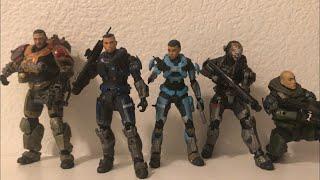 McFarlane Halo Reach Noble Team Review