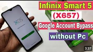 X657B FRP BYPASS INFINIX SMART 5 GOOGLE ACCOUNT REMOVE WITHOUT PC