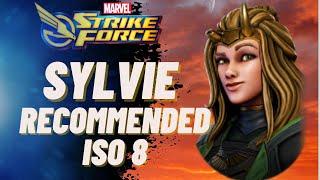 SYLVIE RECOMMENDED ISO 8 MARVEL STRIKE FORCE