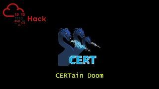 CERTain Doom TryHackMe Walkthrough | Hard