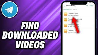 How To Find Downloaded Videos On Telegram (2024) - Quick Help