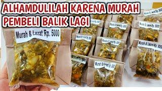 KETIKA PEMBELI MENDAMBAKAN SESUATU YANG MURAH & LEZAT,  SAYA MENJUAL MAKANAN DENGAN RESEP INI