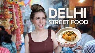 Trying INDIAN STREET FOOD for the First Time 