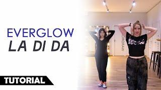 [K-POP DANCE TUTORIAL] EVERGLOW - LA DI DA | MIRRORED