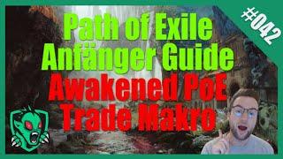 Awakened PoE Trade Makro Guide - Damit hast DU den Durchblick in Path of Exile Deutsch/German