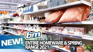 B&M SHOP WITH ME - NEW IN 2021 *ENTIRE* HOMEWARE & SPRING  Liyana Lifestyle