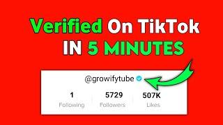 How to Get Verified On TikTok | Getting BLUE BADGE on TikTok 2022 (100% working!)