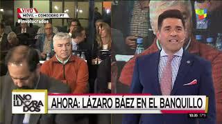 Lázaro Baez en el banquillo