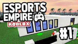 STARTING A GAMING COMPANY - Roblox Esports Empire #1