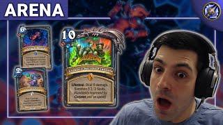 Nobody Could Beat This Flawless Deck | 12-0 Death Knight Hearthstone Arena