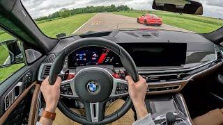 2024 BMW X6M Competition - POV Track Drive (Gingerman Raceway)