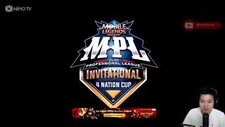 JONATHAN LIANDI (EMPEROR) REACTION " Movie Kocak - Team RRQ HOSHI ( Mpl Invitational ) "