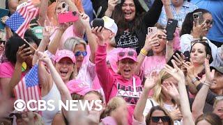 Karen Read supporters erupt in cheers as her murder acquittal announced