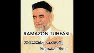 Ramazon Tuhfasi. Shayx Muhammad Sodiq Muhammad Yusuf.