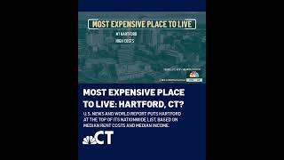 Is Hartford, Connecticut the most expensive place to live?