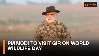 PM Modi to visit Gir on World Wildlife Day | DD India