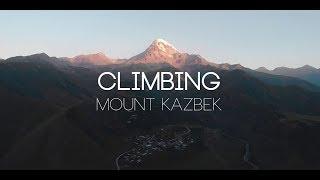 Climbing Mount Kazbek