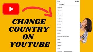 How To Change Country Location On YouTube | Change Channel Region on YouTube