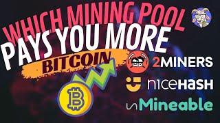 NiceHash, Unminable, or 2Miners - Who Pays More?