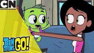 The Story of How Elasti-girl Got Her Powers | Teen Titans Go! | Cartoon Network UK